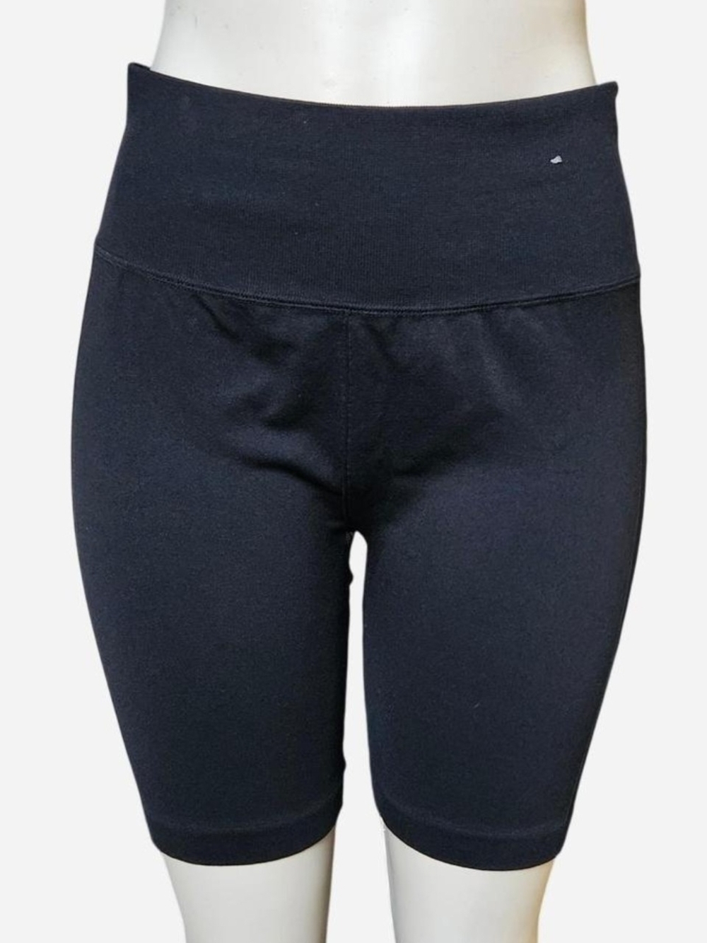 Forever 21 Black High-Rise Bike Shorts